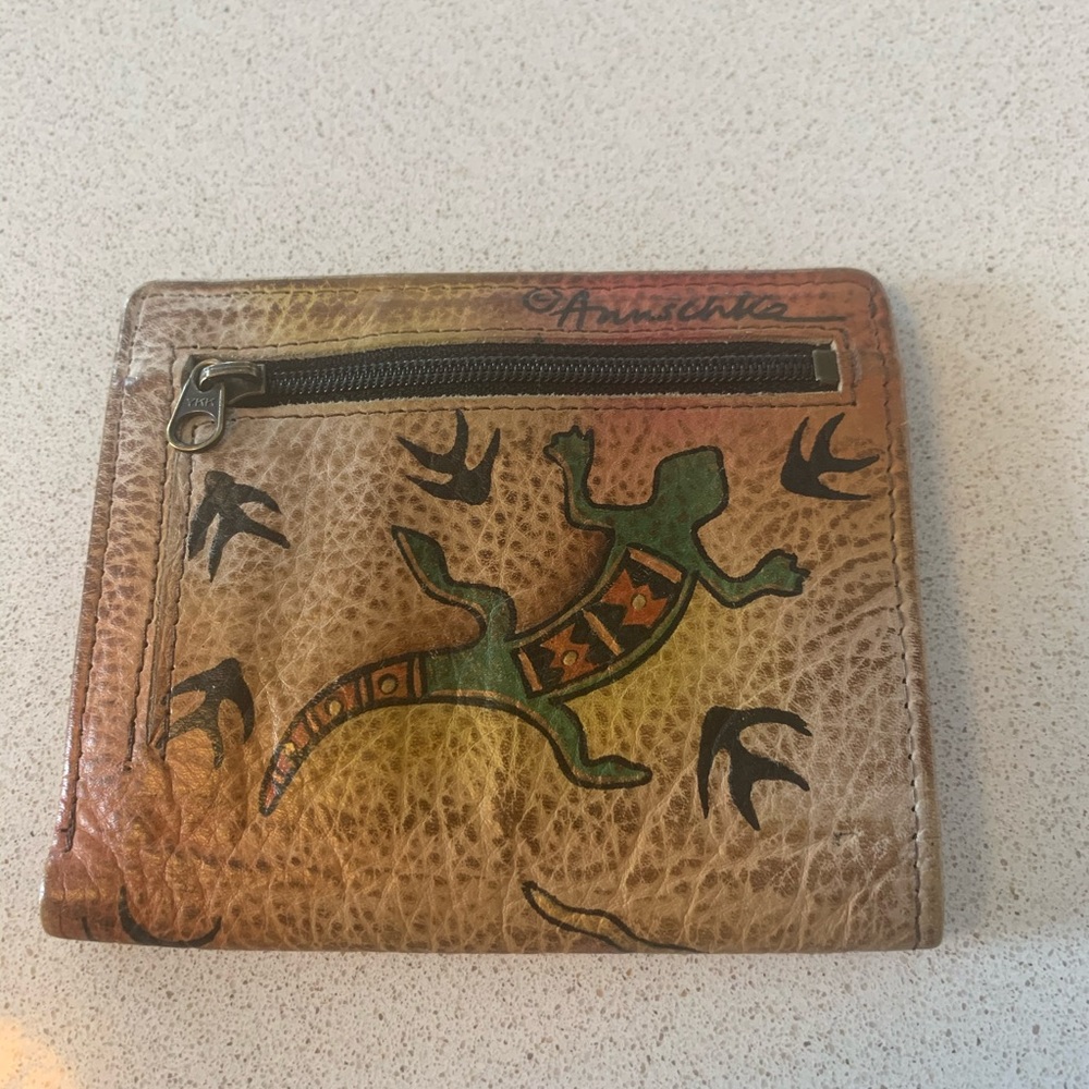 Cross body bag with matching wallet
